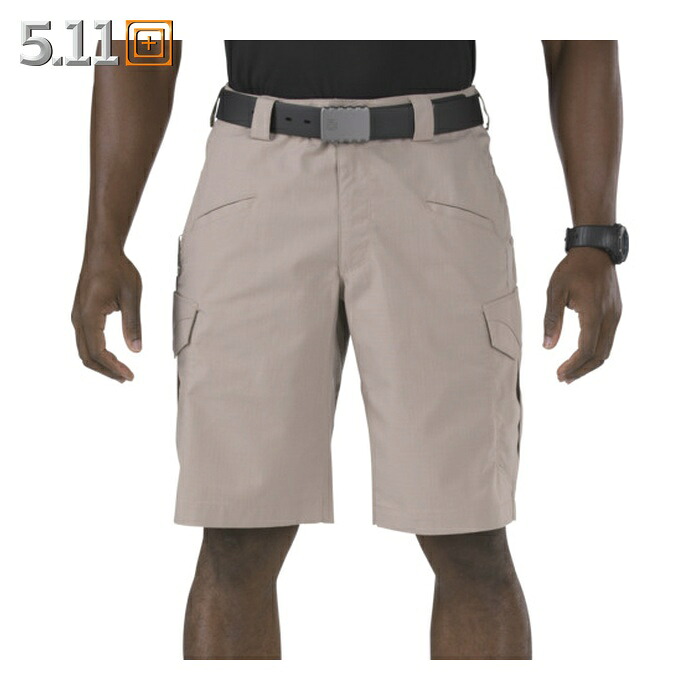 5.11 ファイブイレブン 作業服(ズボン) ショートパンツ ストライクショート カーキ 30 (1着) 73327ABR05530