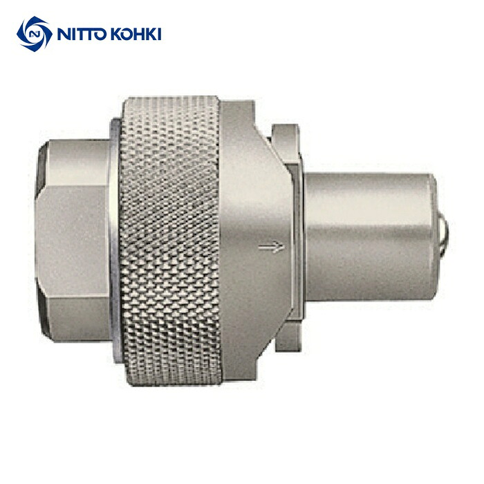日東工器 700R-4P STEEL 700Rカプラ 高圧用 相手側取付サイズR1/2(00997) (1個)