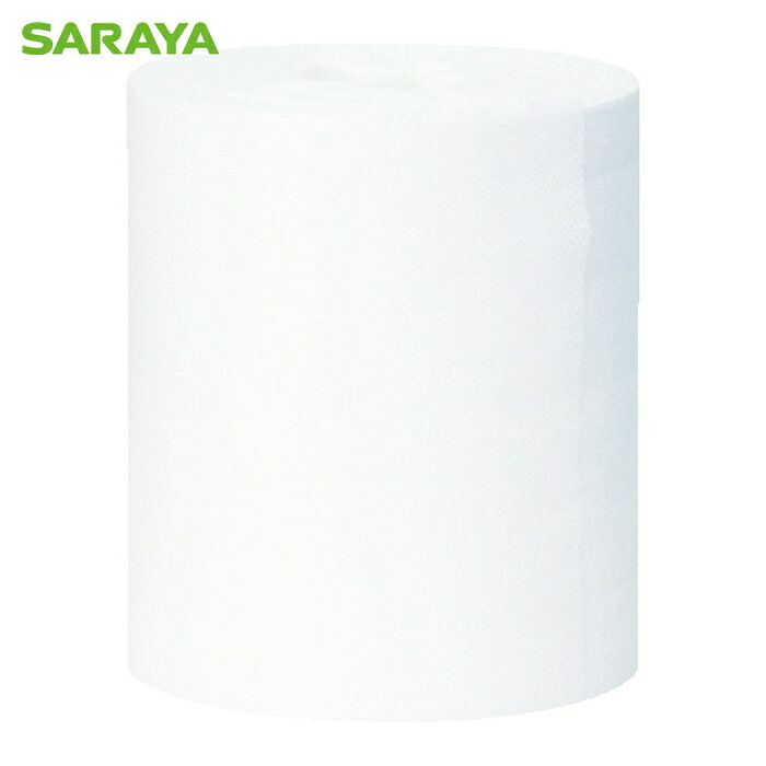 サラヤ SARAYA 除菌剤 ドライロールE (6個入) 幅170mm×長さ54m (1箱) 52099