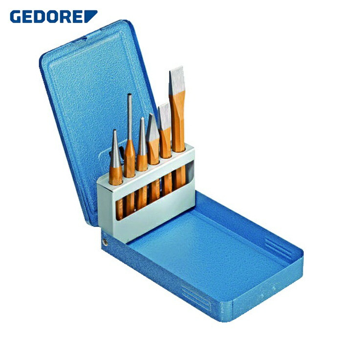 GEDORE ゲドレー 8725710 チゼル・ポンチ6本セット (1S)