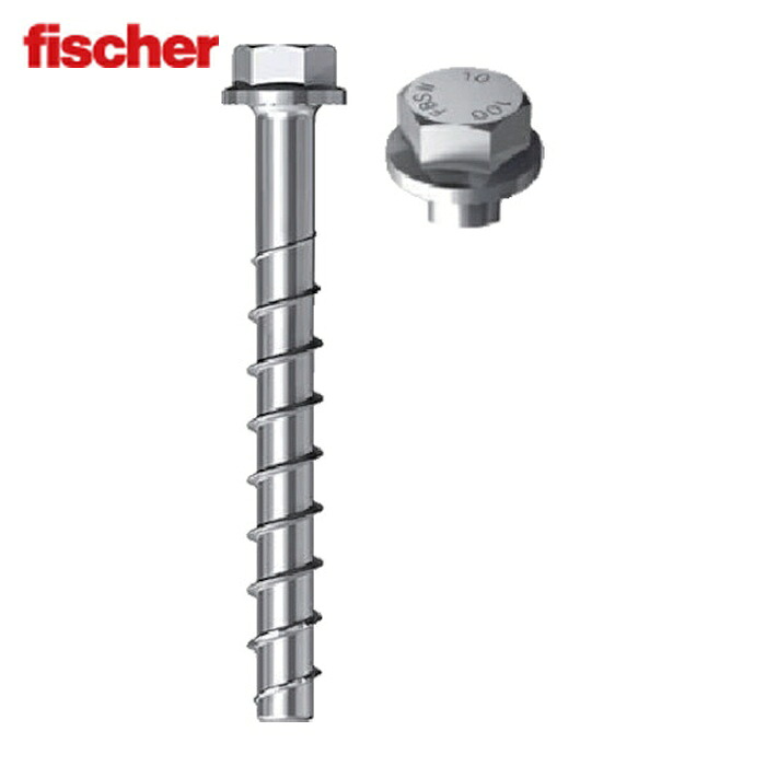 フィッシャー fischer 536871 混凝土螺子釘型船がかり FBS2 12×110 50/35/10 US(20本入) (1箱)