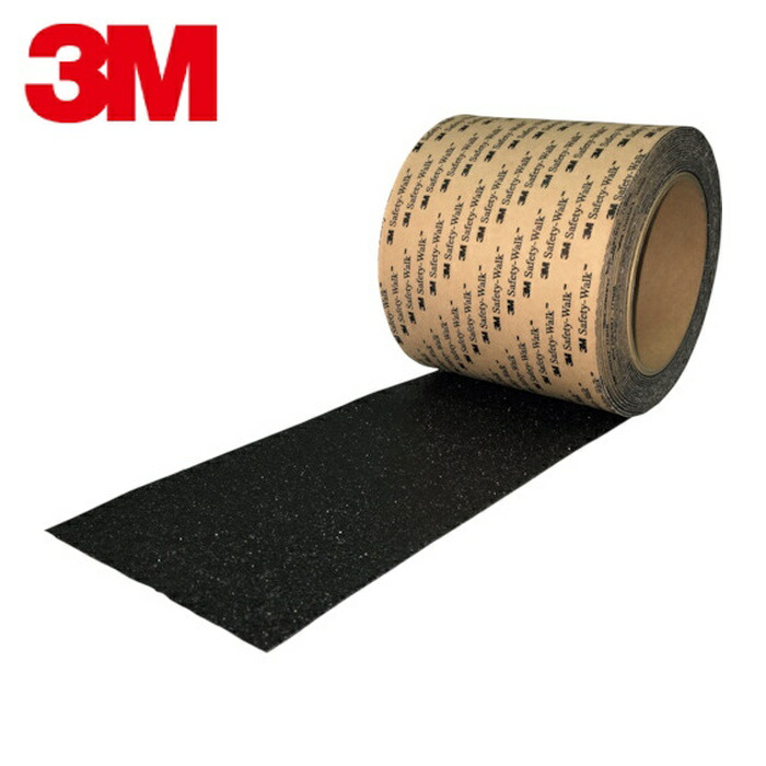 3M スリーエム 3M セーフティ・ウォーク 滑り止めテープ タイプA 黒 100mmX5m 凹凸面・平面両用 (1巻) A BLA 100X5