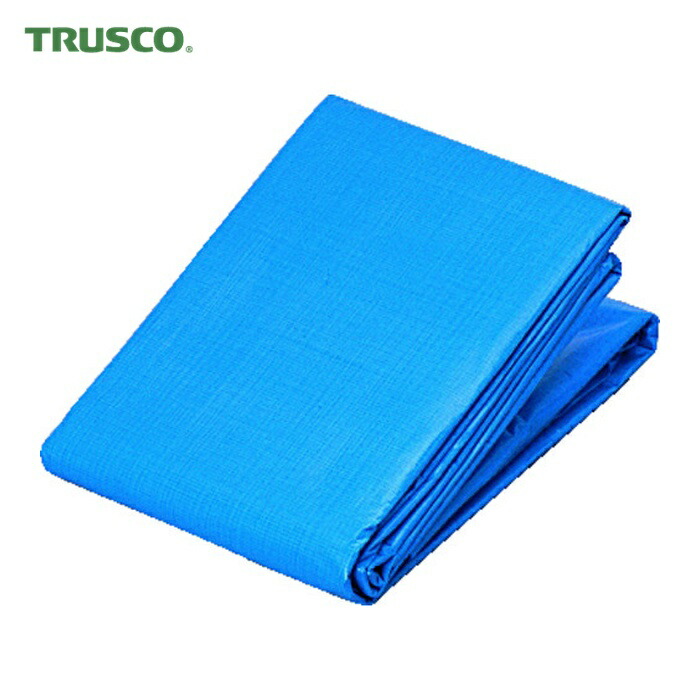 トラスコ TRUSCO αブルーシート #1500 幅3.6m×長さ5.4m (10枚) A-3654