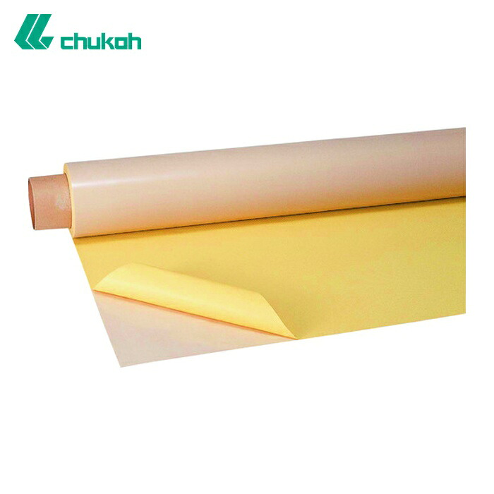 中興化成工業 chukoh 広幅・セパレーター付フッ素樹脂ガラスクロス粘着テープ AGF-400-10 0.29t&times;1000w&times;1m (1巻) AGF-400-10-1M｜工具ランドこだわり館