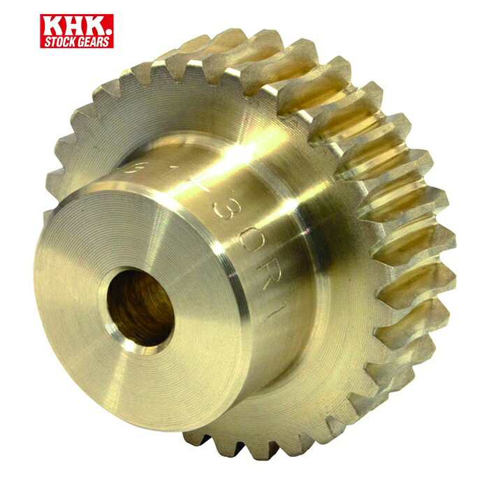 KHK 小原ギヤー AG2.5-30R2 ウォーム車輪AG2.5-30R2 (1個) 電動・エア工具用アクセサリー-その他-DIY・工具