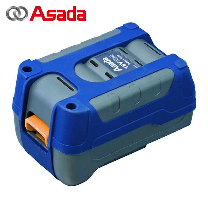 アサダ Asada BH102 18V Li-ion バッテリ5140 (1個)|工具ランドこだわり館