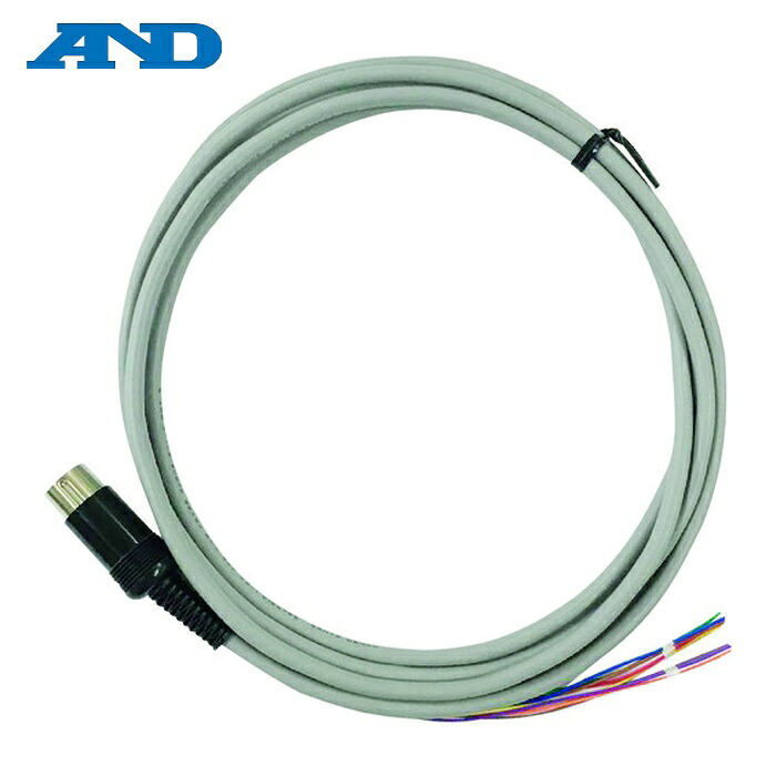 A&D エーアンドディ AX-KO5862-S200 接続ケーブル(DIN8~バラ線、2m) AX-KO5862-S200 (1本) 10,440円