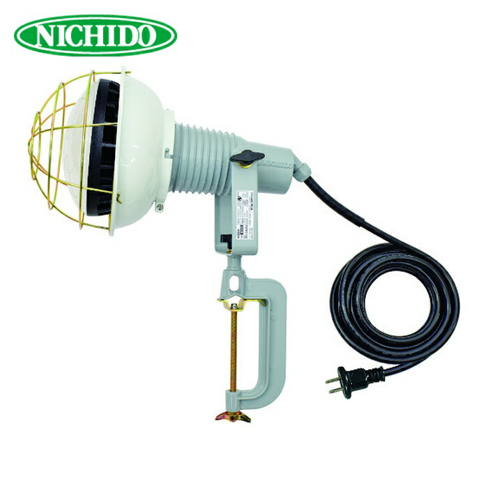 日動製作 NICHIDO AFL-5005J エコビックLED投光照明器50W 昼白いこと 2P 5M (1台)