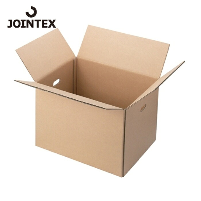 ジョインテックス JTX 330463)WF穴付ダンボール箱 特大10枚 B244J-3L (1Pk) B244J-3L