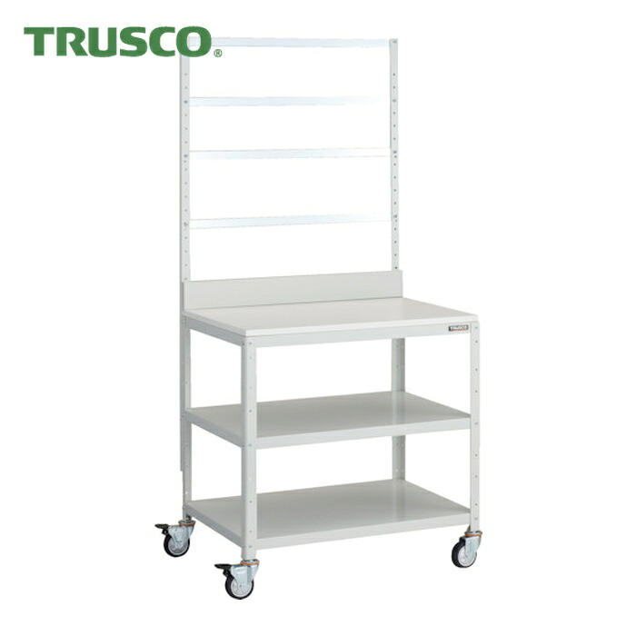 トラスコ TRUSCO スーパーラックデスク型無償性赤ちょうちん式 ウレタン拷問台付 (1台) BDD-993B4TNUW