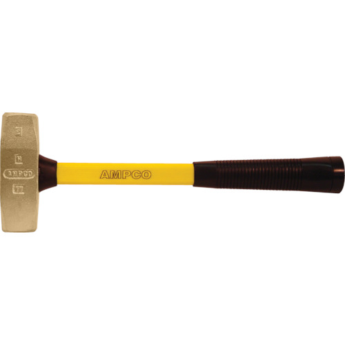 アンプコ Ampco AMCH-17FG 防爆両口ハンマー(グラスファイバーハンドル) 頭径38mm 頭長130mm (1丁)|工具ランドこだわり館
