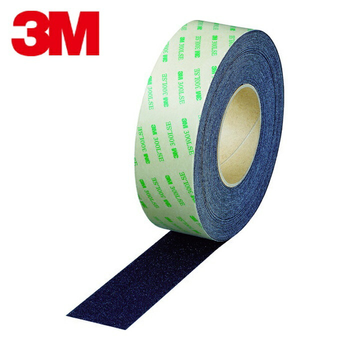 3M スリーエム 3M セーフティ・ウォーク 滑り止めテープ タイプB 黒 50mmX18m 平面用 高耐久 (1巻) B BLA 50X18