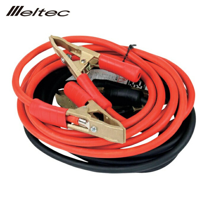 メルテック 大自工業 ブースターケーブル DC12V/24V・500A 5m (1S) BC-150