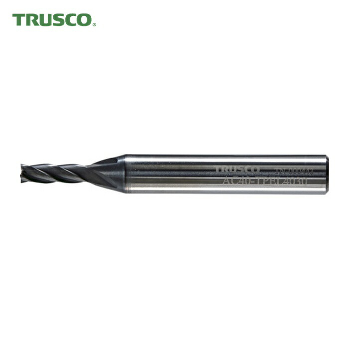 トラスコ TRUSCO エンドミル 超硬スクエアエンドミル(4枚刃・3D・シャープコーナー)20.0 (1本) AC40-TPEL4200