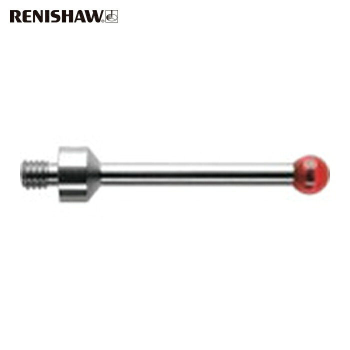 レニショー RENISHAW A-5000-6352 M4ルビー球ストレートスタイラス/ステンレス軸(メートル法) 5×30L φ5.0MM × L30.0MM × EWL26.0MM (1本)