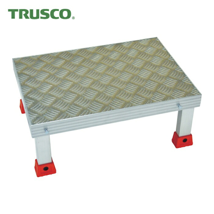 トラスコ TRUSCO 連結式アルミステップ 500X350XH100 (1台) AS-5310