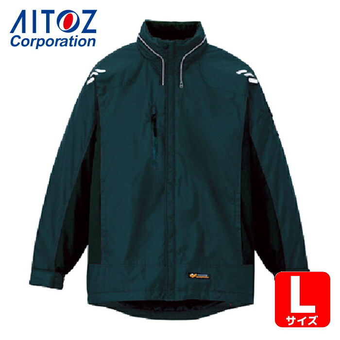 アイトス AITOZ 光電子軽防寒ジャケット ブラック L (1着) AZ-6169-010-L｜工具ランドこだわり館