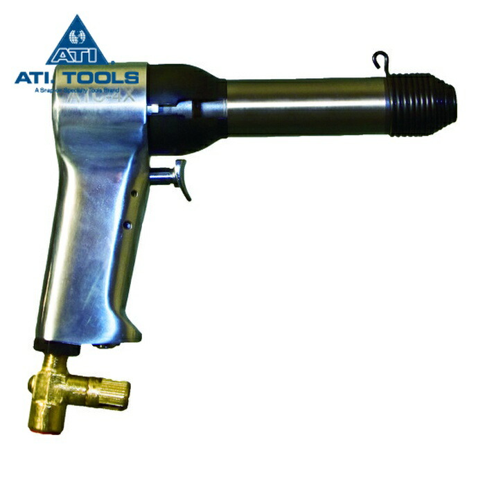 ATI ATIATC4X エアリベッター リベットガンピストルグリップ 適合リベット1/4インチ (1台)