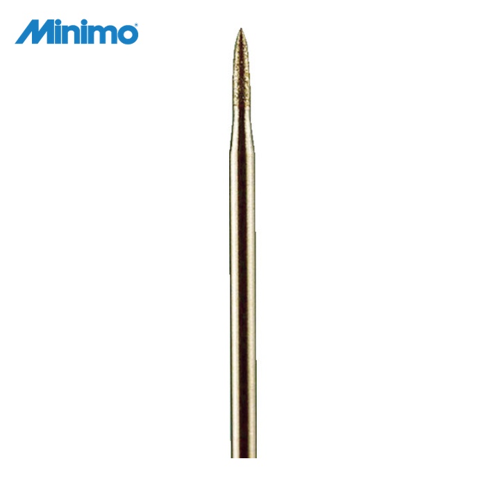 ミニター Minimo AD4108 メタルボンドダイヤモンドバー#140 Φ1.6 (1本)