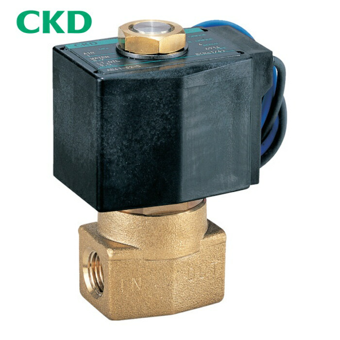 CKD AB41-02-5-03A-DC24V 電磁弁 直動式2ポート(マルチレックスバルブ) (1台)
