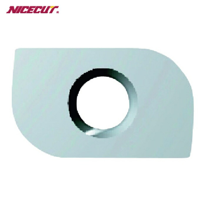 富士元工業 A52GNR-1R (NK2020) フライス工具すみっこ専用チップ 超硬M種 1R (12個)|工具ランドこだわり館