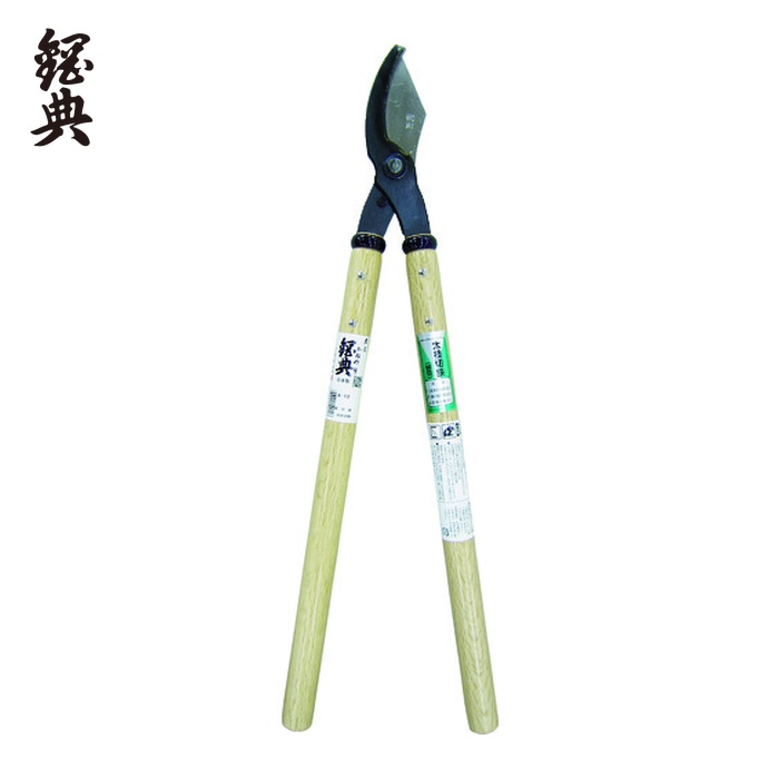 鋼典 株切鋏(太枝切鋏) 白樫柄入 (1丁) A-12
