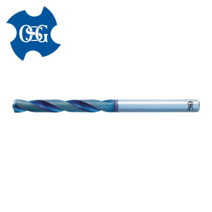 OSG オーエスジー AD-4D-7.7 超硬コーティングドリル 超硬ADドリル 4Dタイプ 刃径7.7mm シャンク径8mm 8672770 (1本)｜工具ランドこだわり館
