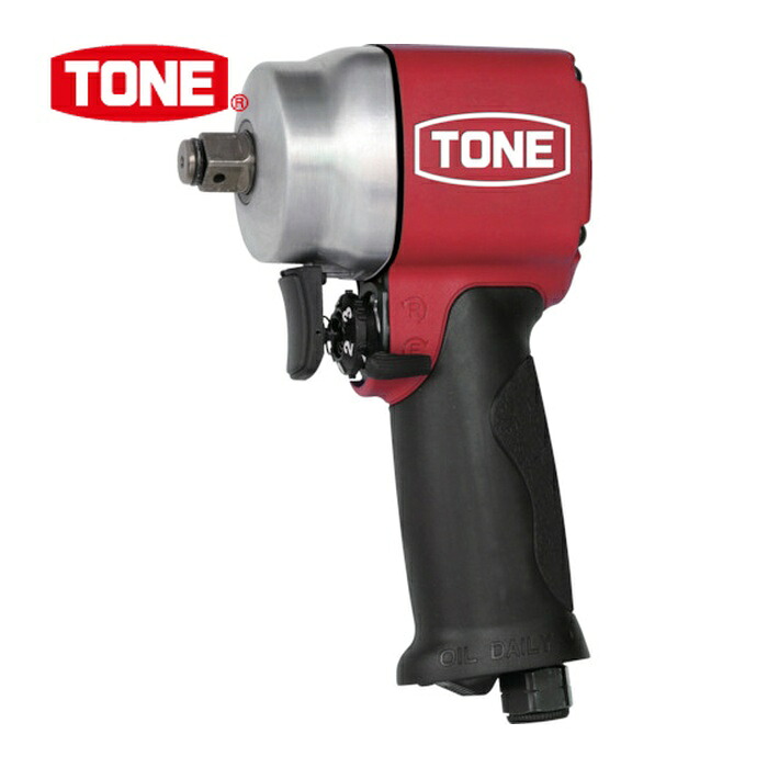 TONE トネ AI4201 エアーインパクトレンチ 能力ボルト径20mm 差込角12.7mm (1台)|工具ランドこだわり館