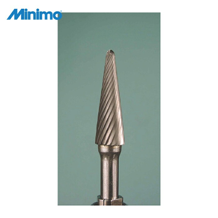 管する Minimo BC4264 超硬裁断師 渦巻きとり捨てる Φ9.8 (1本)