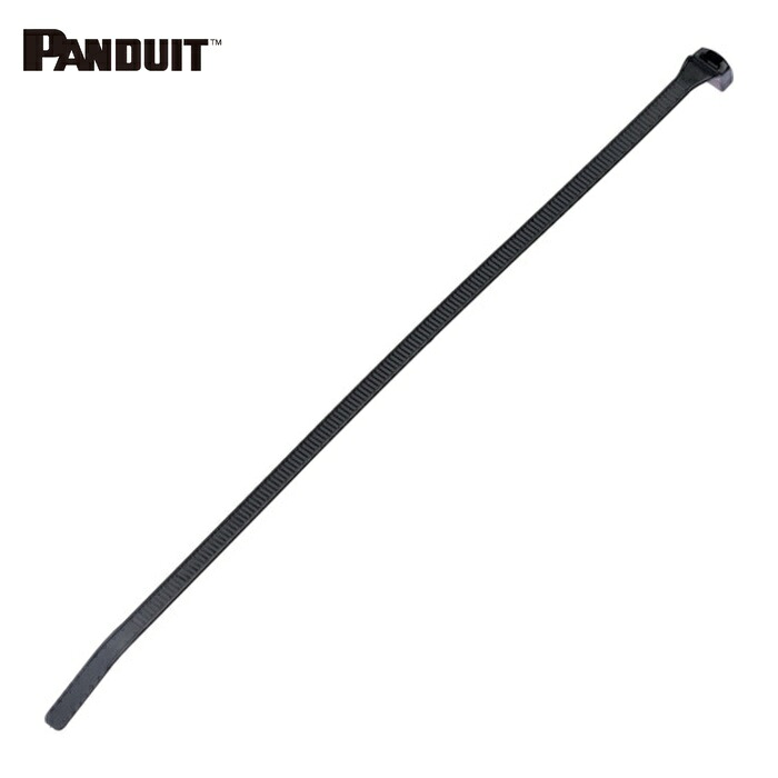 パンドウイット PANDUIT CBR3S-M30 ナイロン結束バンド コンタータイ 耐熱性タイプ 黒 4.8 x 274 x 1.3 1袋1000本入 (1袋)