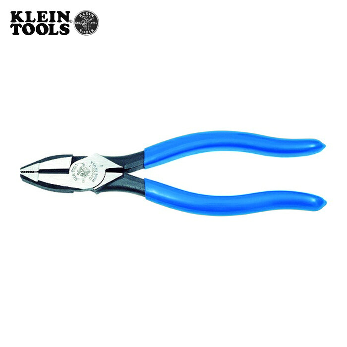 KLEIN TOOLS D2000-7 強力型ペンチ 偏芯タイプ 200mm (1丁)|工具ランドこだわり館