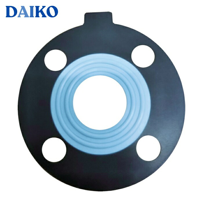 ダイコー DP-PTFE-10K-150A Dパッキン (PTFE覆いかぶせる) 呼び径(A):150 (1枚) 配管資材-花・ガーデン・DIY-その他