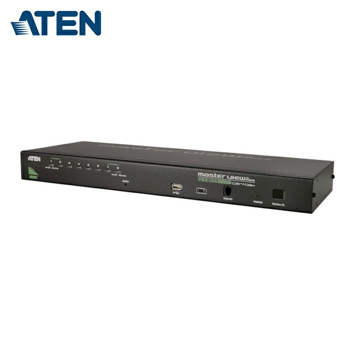 ATEN CS1708A KVMPスイッチ 8ポート / PS/2 / USB (1台)｜工具ランドこだわり館 98,995円