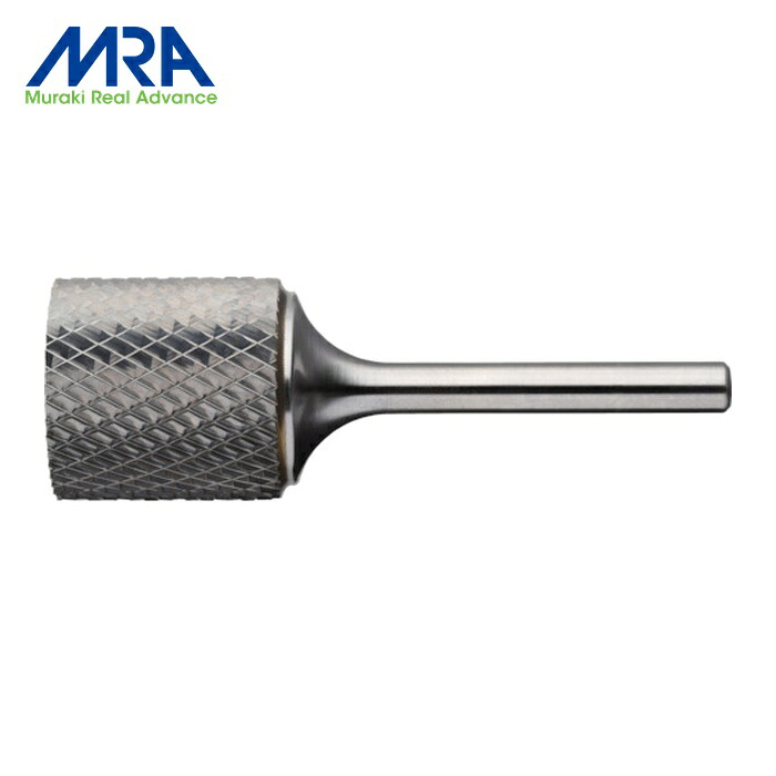 MRA ムラキ CB1C112 超硬バー Cシリーズ 形状:円筒(クロスカット) 刃長25mm (1本)|工具ランドこだわり館