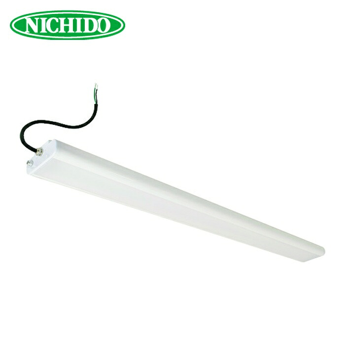 日動工業 NICHIDO BSL-50W-50K LEDベースライト50W 40形 2灯相当 防雨型ベース 7210Lm 屋外型 (1台)