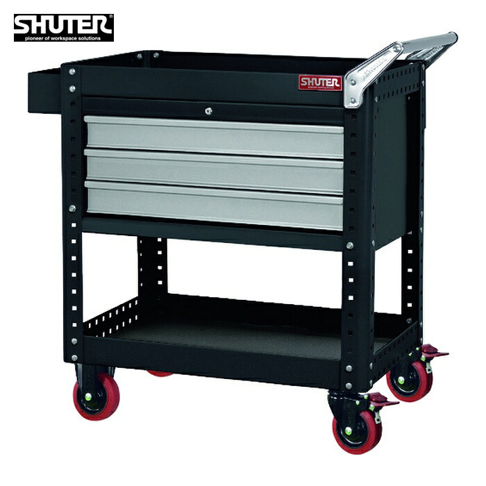 SHUTER CT-3A-BK 重量カート CT-3A ブラック (1台)