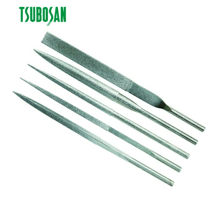 ツボサン TSUBOSAN DST08502 ダイヤモンド スーパーソーヤスリ Φ3 5種セット #400 (1S)