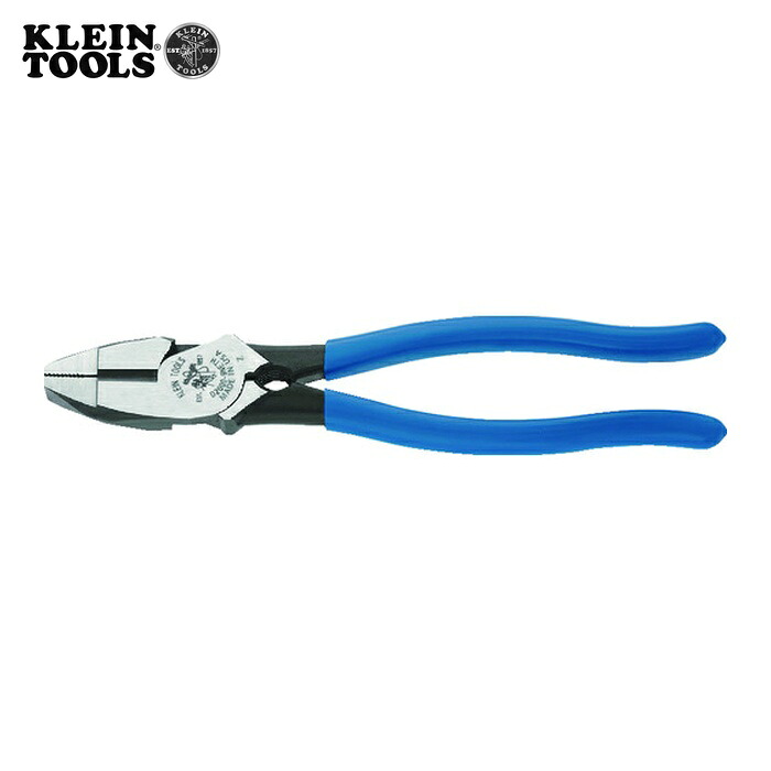 KLEIN TOOLS D2000-9NETH 強力型ペンチ 偏芯タイプ ボルト通し機能付 (1丁) 8,030円