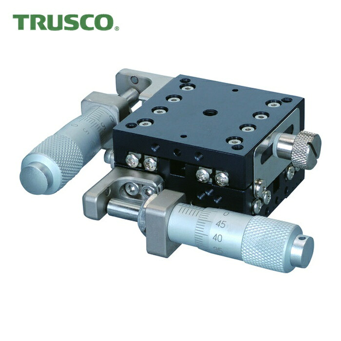 トラスコ TRUSCO 高精度クロスローラステージ XYステージ 40X40 (1個) CRXYS4040