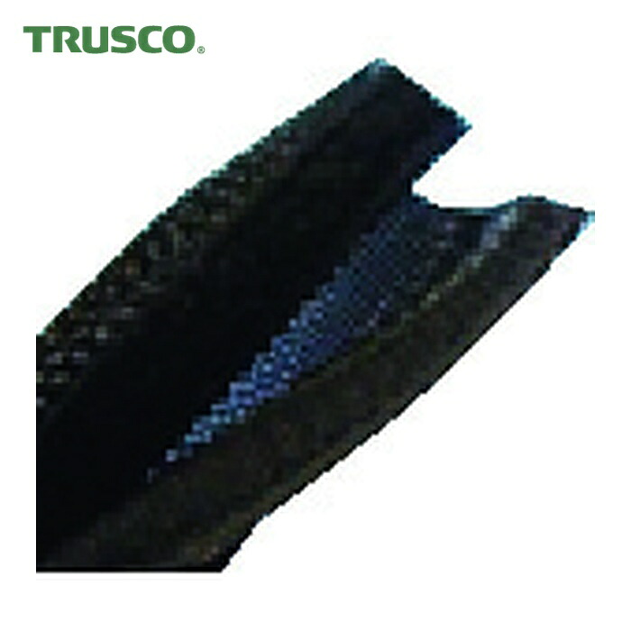 トラスコ TRUSCO 編組チューブ(面ファスナー式)5mmX5m (1巻) BTM5-5｜工具ランドこだわり館
