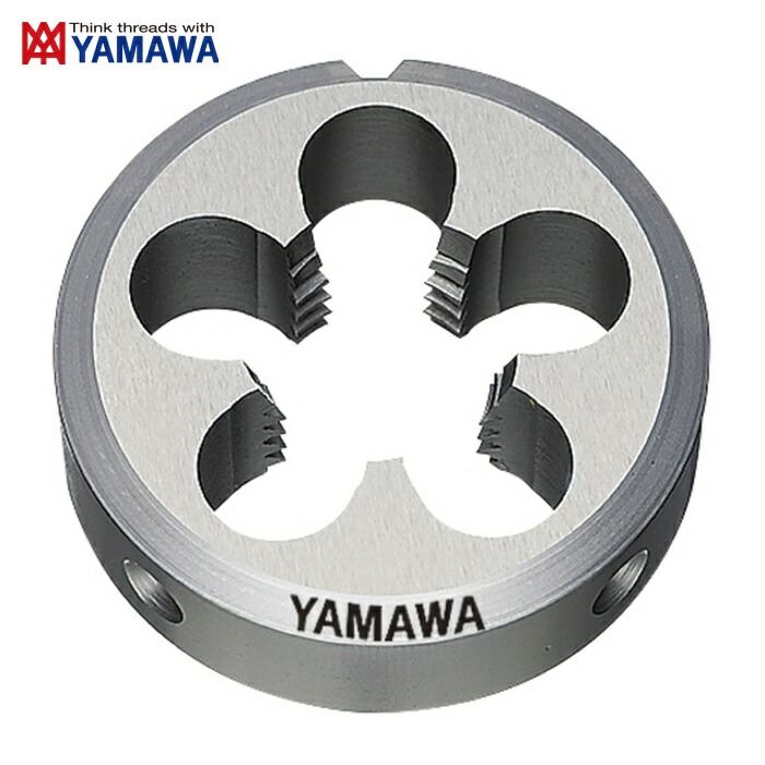 ヤマワ 弥満和 D-PT-7/8-14-75 管用テーパねじ用ソリッドダイス D PT 7/8-14 75径 (1個)