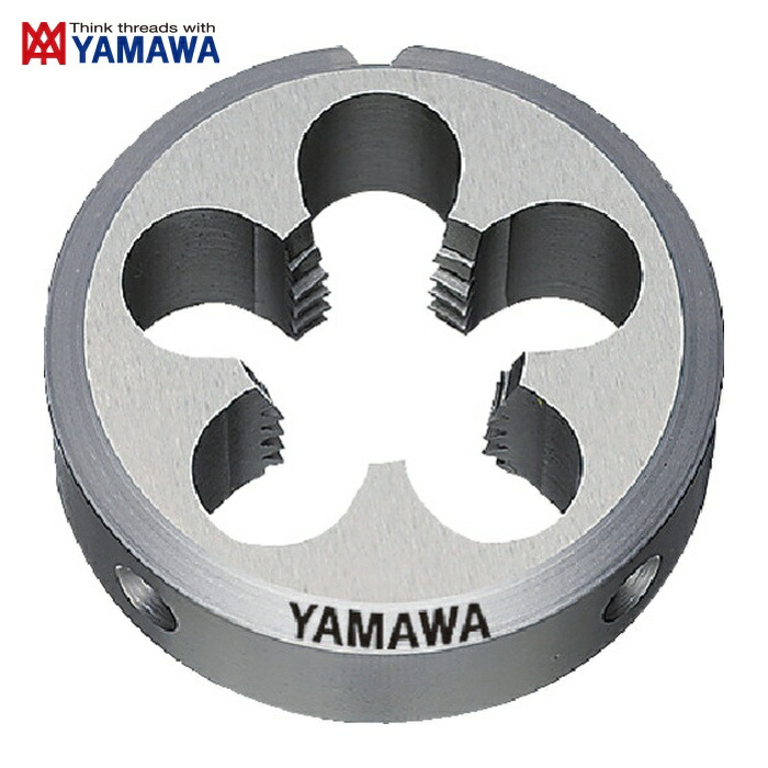 ヤマワ 弥満和 D-LH-M33X1.5-75 ソリッドダイス 左ねじ用 D LH M33X1.5 75径 (1個)