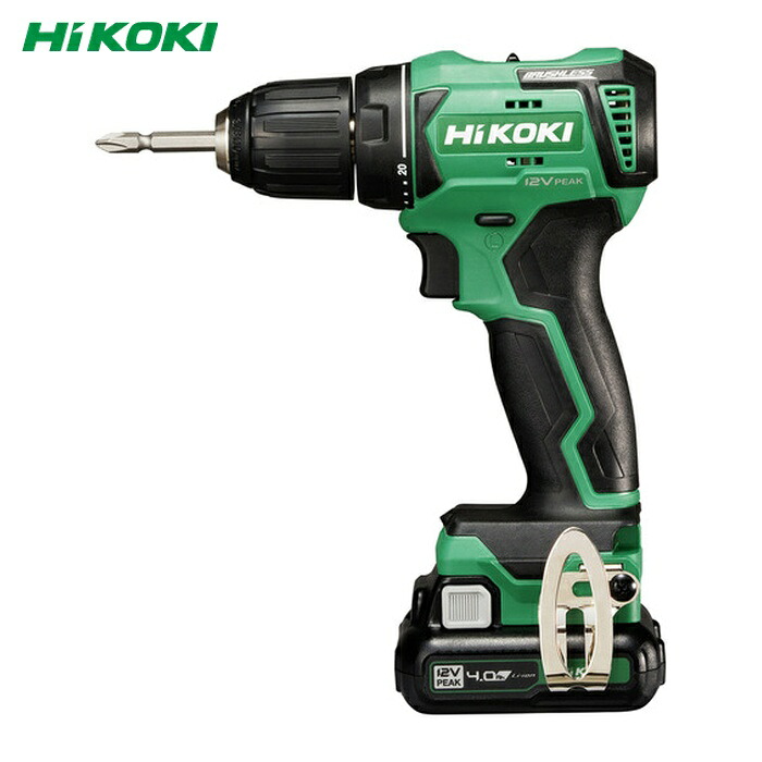 HiKOKI ハイコーキ DS12DD-2LS 10.8Vコードレスドライバドリル 4.0Ah (1台)