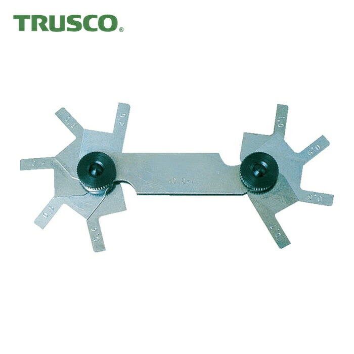 トラスコ TRUSCO C面位置づけるゲージ 位置づける活動の領域0.2~1.5粍 14枚組 (1個) C-215