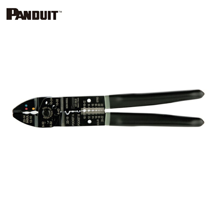 パンドウイット PANDUIT CT-100B 圧着端子用手動工具 CT-100B (1丁)