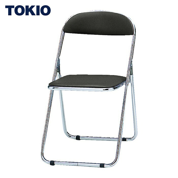 TOKIO 配管腰掛け 円筒役立つこと付 スチールメッキパイプ 赤銅色 (1脚) CF-100M (BR)