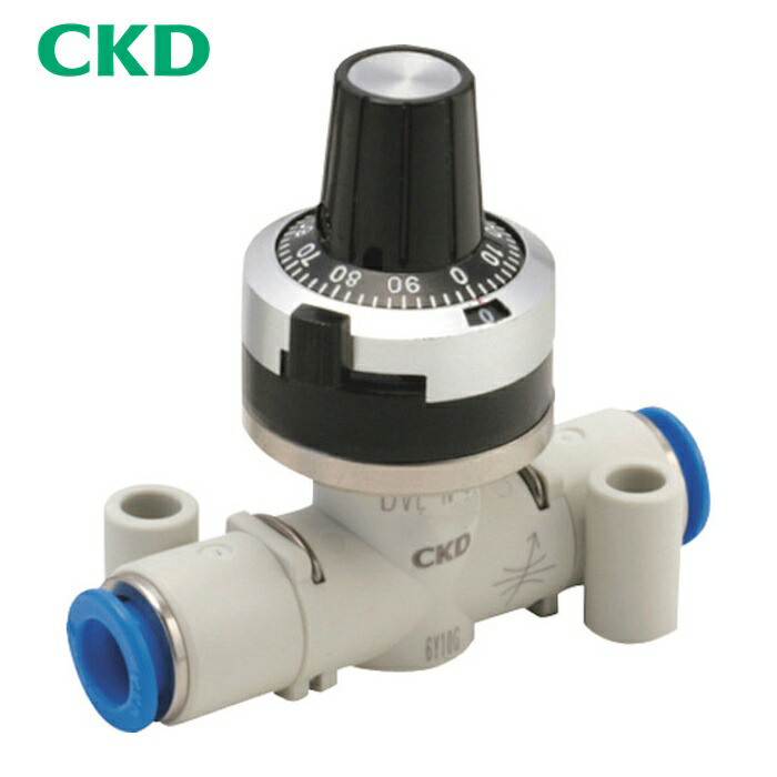 CKD DVL-N-06-H66-020 文字盤付針弁膜 針弁(禁油手合い) (1個)