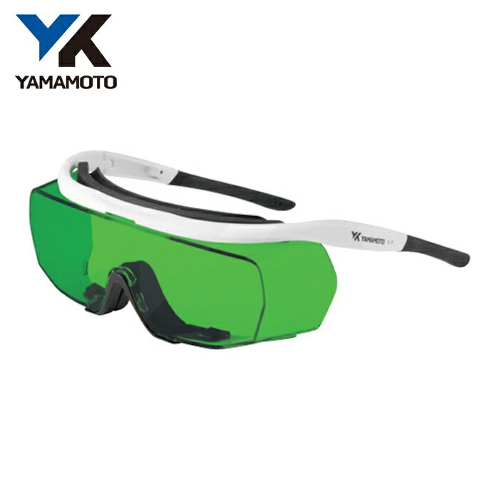 山本光学 YAMAMOTO レーザー光用遮光一眼形めがね FIBER ロータイプ (1個) CE YL-780 FIBER LT
