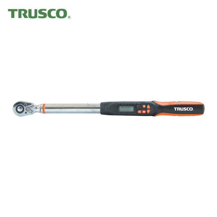 トラスコ TRUSCO ラチェットデジタルトルクレンチ 差込角12.7mm 40~200Nm (1個) DTRS4-200C