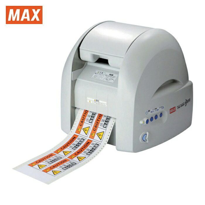 マックス MAX CPM-100H6 ビーポップ フリーカットラベルプリンタ CPM-100H6 (1台)